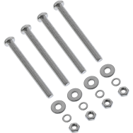 Jeu de vis pour ventilateur InLine 25 mm