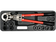 Yato Outil de sertissage - Pour tuyaux composites PEX-Al-PEX 16-32 mm