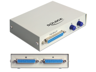 Commutateur Delock 87618 2 ports - Parallèle D-SUB 25 broches, parallèle