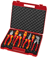 KNIPEX 00 21 15 Coffret à outils « RED » Electric Set 2