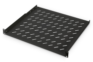 DIGITUS Etagère fixe 19 pouces 1U Noir