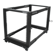Rack StarTech 12U à cadre ouvert réglable à 4 montants 4POSTRACK12U