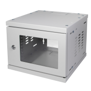 LogiLink W06Z33G 4U Rack de montage mural 20kg Gris