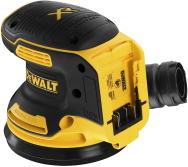 DEWALT DCW210NT-XJ - Ponceuse orbitale aléatoire - Noir, Jaune - 8000 tr/min - 12000 tr/min - 12,5 cm - Batterie