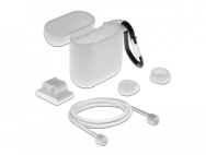 Delock 18351 - Étui - Plastique - Silicone - Blanc