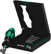Wera 05104650001 - Noir, Vert - Noir