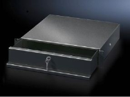 Rittal DK Tiroir 2 HU pour un niveau de montage de 482,6 mm 19" profondeur d'installation 427 mm RAL 9005