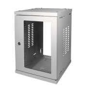 LogiLink W09Z33G 8U Rack de montage mural 20kg Gris