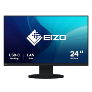EIZO FlexScan EV2490-BK - 60,5 cm (23,8") - 1920 x 1080 pixels - Full HD - LED - 5 ms - Noir