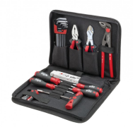 Wiha Tool Set 36390 31 pièces - Kit d'électricien professionnel