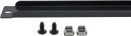 Rockstable 1U 10" Couvercle de Rack SPCC Acier Noir