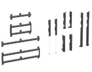 SMS LFD Modules Pro II 900 - Composant de montage (support de montage mural)