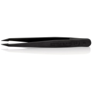 KNIPEX KN 92 09 02 ESD - Brucelles en plastique ESD Noir