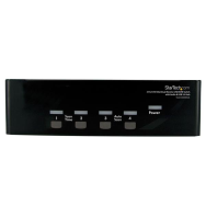 Commutateur KVM double écran StarTech 4 ports DVI VGA
