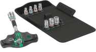 Wera Kraftform Kompakt 400 RA Set Imperial 2 Tournevis à cliquet 1/4
