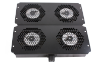 Rockstable 19" Appareil de refroidissement 4 ventilateurs Acier noir 220V