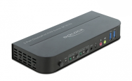 Delock 11482 - 7680 x 4320 pixels - 8K Ultra HD - Noir