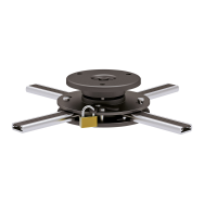 Support de plafond InLine 23138A 20 kg réglable à 360°