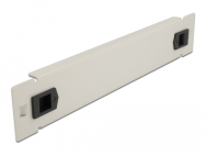 Delock 66629 - Panneau aveugle - Gris - Métal - 1U - 25,4 cm (10") - 44,5 mm