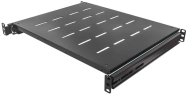 Rack - Étagère (tiroirs coulissants) - RAL 9005 - 1U (19")