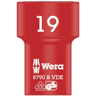 Wera 8790 B 19 - Douille - 3/8" - Impérial - 1 tête(s) - 4,6 cm