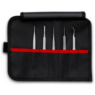 KNIPEX KN 92 00 02 - Jeu de brucelles de précision 5 pièces