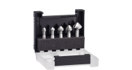 Wiha 79186 B5 Jeu de forets à fraiser - Set de 5 pièces pour le travail du bois