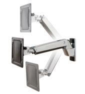 Bras interactif Ergotron - HD - 18,2 kg - 76,2 cm (30") - 139,7 cm (55") - 200 x 100 mm - 200 x 100 mm - aluminium