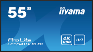 Iiyama LE5541UHS-B1 Écran de signalisation numérique 4K 54,6"