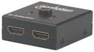 Commutateur HDMI Manhattan 4K 2 ports