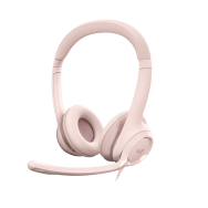 Logitech H390 Casque d'ordinateur USB -ROSE-EMEA-914