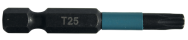 Makita B-63797 Torx T25 Embouts 50mm paquet de 2