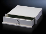 Rittal DK Tiroir 2 HU pour un niveau de montage de 482,6 mm 19" profondeur d'installation 427 mm