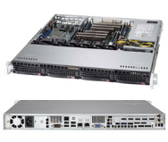 SuperMicro SC813M FTQC-505CB - Rack - 1U - ATX - SATA/SAS