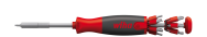 Wiha LiftUp 26one outil multifonction, noir/rouge, 267 g
