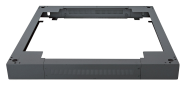 Plinthe à cadre - RAL 9005 19"