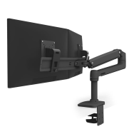 Ergotron Série LX 45-489-224 - Boulonnage - 10 kg - 63,5 cm (25") - 100 x 100 mm - Réglage de la hauteur - Noir