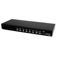 StarTech – commutateur KVM USB DVI, 8 ports, 1U, montage en rack