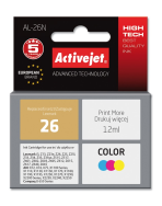 Activejet AL-26N cartouche d'encre couleur 12 ml remplace Lexmark 26 10N0026