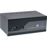 Commutateur KVM HDMI 4K double DP 2 ports en ligne