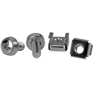 Vis de montage StarTech M6 et écrous cage, 50 pièces, CABSCREWM6