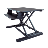 Convertisseur de bureau assis/debout grande surface de travail de 89 cm ARMSTSLG