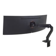 Ergotron Série HX 45-647-224 - Pince - 19,1 kg - 124,5 cm (49") - 100 x 100 mm - Réglage de la hauteur - Noir