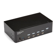 Commutateur KVM HDMI StarTech 4 ports 4K 30 Hz double affichage