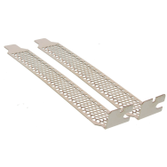 Ensemble de supports perforés pour cache-emplacement universel PCI PCIe InLine
