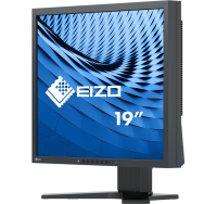 EIZO FlexScan S1934H-BK - 48,3 cm (19") - 1280 x 1024 pixels - SXGA - LED - 14 ms - Noir
