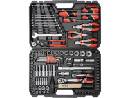 Yato YT-38901 Jeu d'outils XXL - 122 pièces, entraînements 1/4 » et 1/2 »