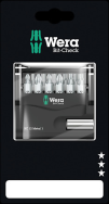 Wera 05136393001 - 11 pièces - Hexagonal (métrique), Phillips, Pozidriv, Torx Plus - PH 1, PH 2 - PZ 1, PZ 2 - TX15, TX20, TX25, TX30 - 3, 4, 5 mm