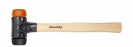Wiha 26611 Marteau à billes - Manche en bois traditionnel et tête en acier