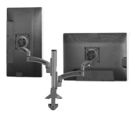 Chief K2C220B - 9,9 kg - 25,4 cm (10") - 76,2 cm (30") - 100 x 100 mm - Réglage de la hauteur - Noir
